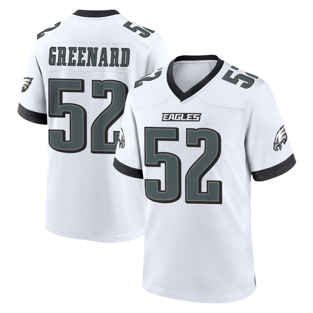 P.Eagles #52 Jonathan Greenard Player White Game Home Gdoa Stitched Jerseys