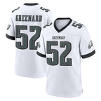 P.Eagles #52 Jonathan Greenard Player White Game Home Gdoa Stitched Jerseys
