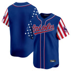 B.Orioles ## Orioles Blank Player Royal Independence Day Vapor Premier Limited Home Game Gdoa Stitched Jerseys