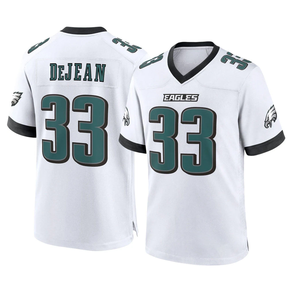 P.Eagles #33 Cooper DeJean Player White Game Home Gdoa Stitched Jerseys