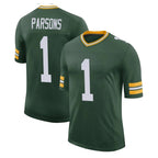 GB.Packers #1 Micah Parsons Player Green Limited Classic Home Game Gdoa Stitched Jerseys