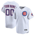 Custom C.Cubs White Limited Home Any Name & Number Gdoa Stitched Jerseys