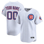 Custom C.Cubs White Limited Home Any Name & Number Gdoa Stitched Jerseys