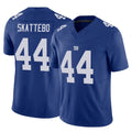 NY.Giants #44 Cam Skattebo Player Royal Limited Vapor F.U.S.E. Home Game Gdoa Stitched Jerseys