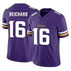 M.Vikings #16 Will Reichard Player Purple Limited Vapor F.U.S.E. Home Game Gdoa Stitched Jerseys