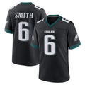 P.Eagles #6 DeVonta Smith Player Black Game Home Gdoa Stitched Jerseys