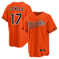 B.Orioles #17 Colton Cowser Player Orange Home Game Gdoa Stitched Jerseys