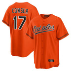 B.Orioles #17 Colton Cowser Player Orange Home Game Gdoa Stitched Jerseys