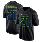 S.Seahawks #21 Devon Witherspoon Player Black Limited Fashion Home Game Gdoa Stitched Jerseys