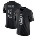 LV.Raiders #9 Jalen Nailor Player Black Limited Black Impact Home Game Gdoa Stitched Jerseys