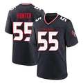 H.Texans #55 Danielle Hunter Player Navy Team Home Game Gdoa Stitched Jerseys