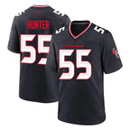 H.Texans #55 Danielle Hunter Player Navy Team Home Game Gdoa Stitched Jerseys