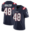 NE.Patriots #48 Namdi Obiazor Player Navy Vapor Untouchable Home Game Gdoa Stitched Jerseys