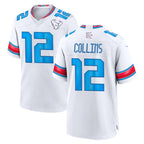 H.Texans #12 Nico Collins Player Whtie 2026 Rivalries Vapor Home Game Gdoa Stitched jerseys