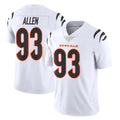 C.Bengals #93 Jonathan Allen Player White Vapor Untouchable Limited Home Game Gdoa Stitched Jerseys