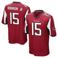 A.Falcons #15 Brian Robinson Player Red Color Vapor Home Game Gdoa Stitched Jerseys