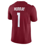 A.Cardinals #1 Kyler Murray Player Cardinal Vapor Limited Elite Home Game Gdoa Stitched Jerseys
