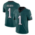 P.Eagles #1 Jalen Hurts Player Team Color Green Vapor Untouchable Home Game Gdoa Stitched Jerseys