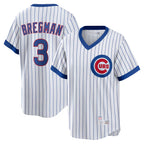 C.Cubs #3 Alex Bregman Player White T-shirt Cooperstown Collection Limited Gdoa Stitched Jerseys