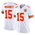 KC.Chiefs #15 Patrick Mahomes Player White Limited Vapor F.U.S.E. Home Game Gdoa Stitched Jerseys