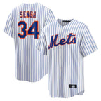 NY.Mets #34 Kodai Senga Player White Home Replica Fdoa Stitched Jerseys