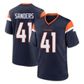 D.Broncos #41 Drew Sanders Player Navy Home Game Gdoa Stitched Jerseys