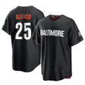 B.Orioles #25 Pete Alonso Player Black City Connect Home Game Gdoa Stitched Jerseys