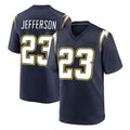 LA.Chargers #23 Tony Jefferson Player Navy Alternate Home Game Stitched Jerseys
