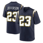 LA.Chargers #23 Tony Jefferson Player Navy Alternate Home Game Stitched Jerseys