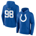 IN.Colts #98 Arden Key Player Royal Pullover Hoodies Limited Game Gdoa Stitched Jerseys
