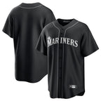 S.Mariners ## Mariners Blank Player Black Home Limited Fdoa Stitched Jerseys