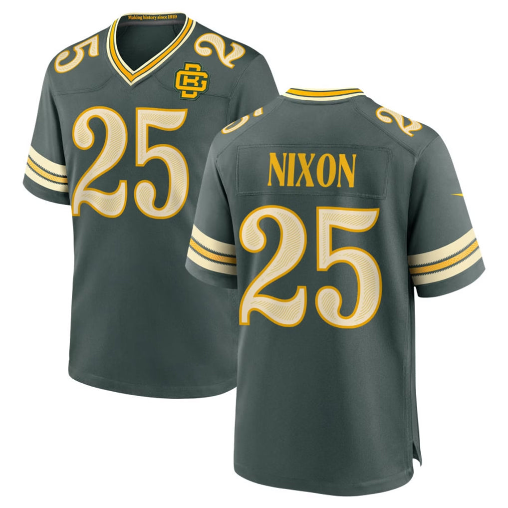 GB.Packers #25 Keisean Nixon Player Green 2026 Rivalries Collection Home Game Gdoa Stitched Jerseys