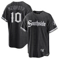 C.White Sox #10 Chase Meidroth Player Black City Connect Home Game Gdoa Stitched Jerseys
