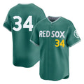 B.Red Sox #34 David Ortiz Player Green City Connect Limited Home Game Gdoa Stitched Jerseys