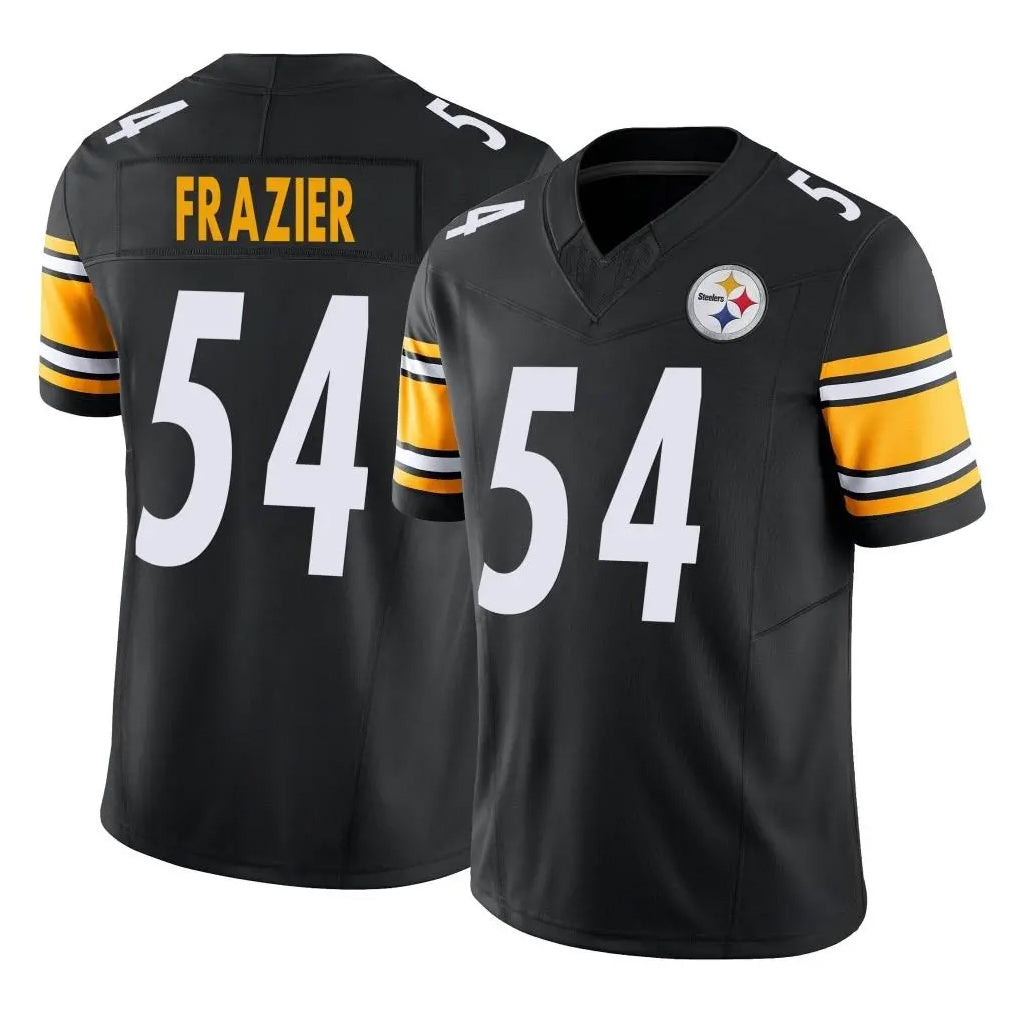 P.Steelers #54 Zach Frazier Player Black Limited Vapor F.U.S.E. Home Game Gdoa Stitched Jerseys