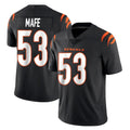 C.Bengals #53 Boye Mafe Player Black Vapor Untouchable Limited Home Game Gdoa Stitched Jerseys
