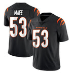 C.Bengals #53 Boye Mafe Player Black Vapor Untouchable Limited Home Game Gdoa Stitched Jerseys
