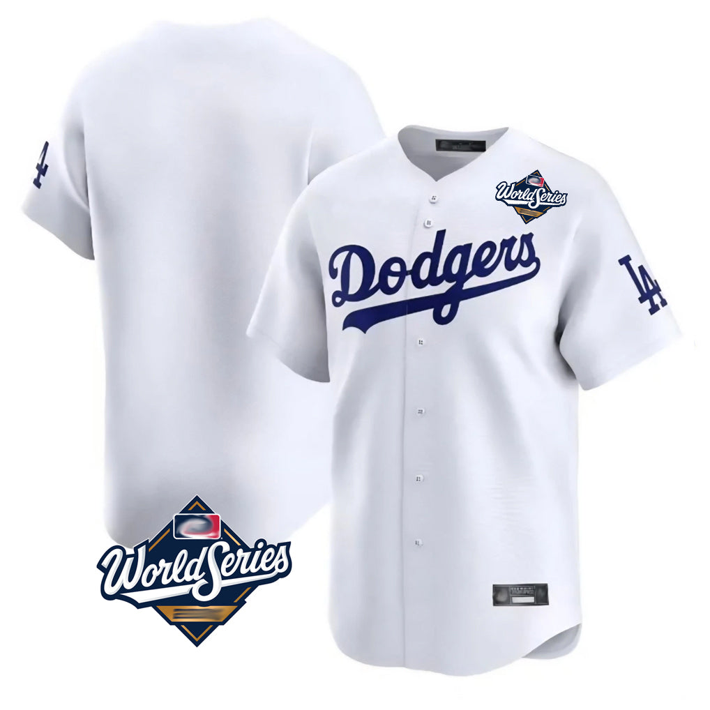 LA.Dodgers ## Dodgers Blank Player White Limited Home World Series Fdoa Stitched Jerseys