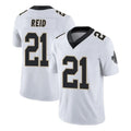 NO.Saints #21 Justin Reid Player White Limited Vapor Untouchable Home Game Gdoa Stitched Jerseys