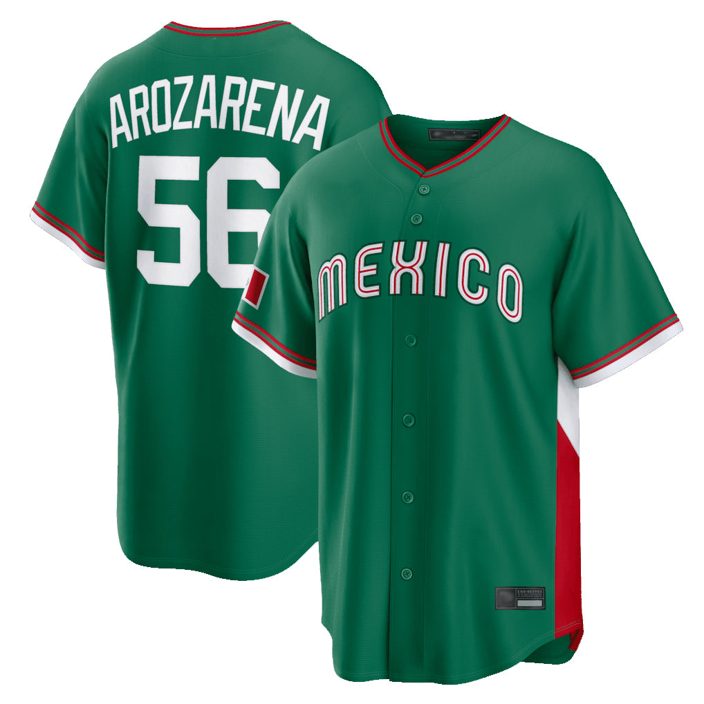 S.Mariners #56 Randy Arozarena Player Green 2026 World Classic Limited Fdoa Stitched Jerseys