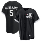 C.White Sox #5 Munetaka Murakami Player Black Spring Training Game Gdoa Stitched Jerseys