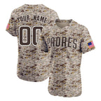 Custom S.Diego Padres Camo Limited Elite Home Game Any Name & Number Gdoa Stitched Jerseys
