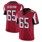 A.Falcons #65 Matthew Bergeron Player Red Color Vapor Untouchable Limited Home Game Gdoa Stitched Jerseys