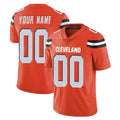 Custom C.Browns Orange Alternate Vapor Untouchable Limited Home Game Any Name & Numbers Gdoa Stitched Jerseys