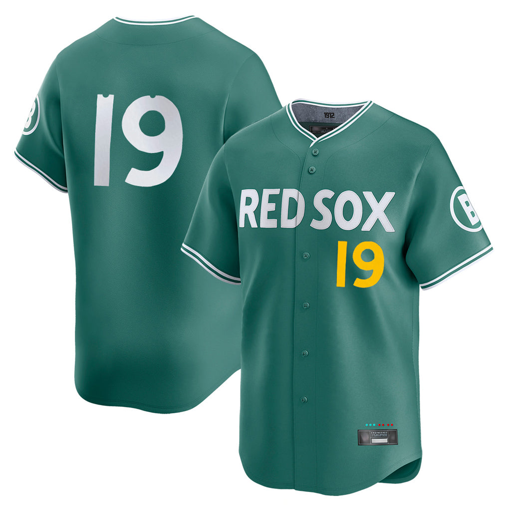 B.Red Sox #19 Roman Anthony Player Green City Connect Limited Home Game Gdoa Stitched Jerseys
