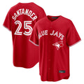 T.Blue Jays #25 Anthony Santander Player Red Home Limited Fdoa Stitched Jerseys