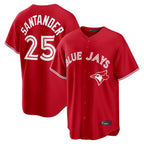 T.Blue Jays #25 Anthony Santander Player Red Home Limited Fdoa Stitched Jerseys