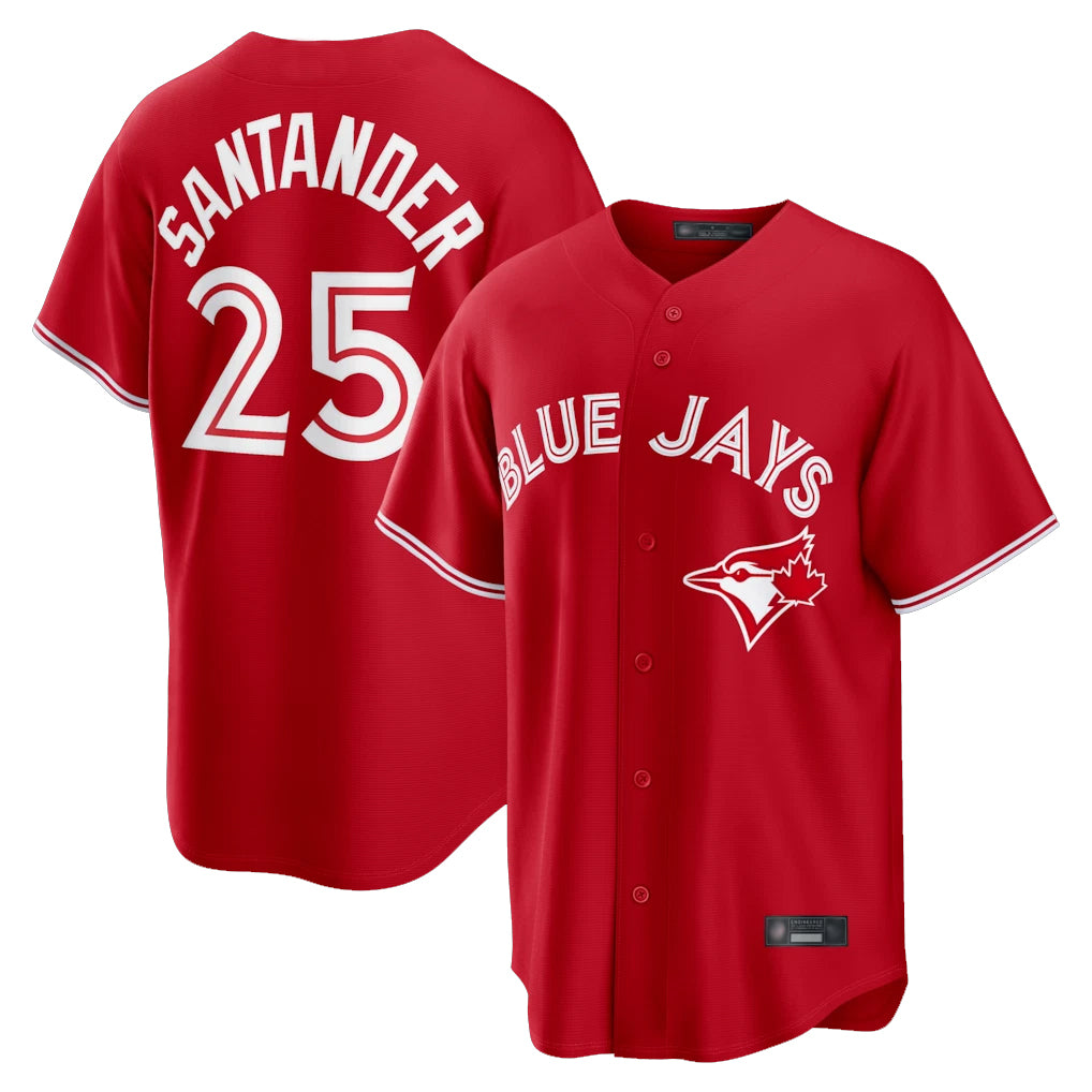 T.Blue Jays #25 Anthony Santander Player Red Home Limited Fdoa Stitched Jerseys