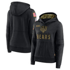 C.Bears ## Bears Blank Player Black Salute to Service Pullover Hoodies Limited Gdoa Stitched Jerseys