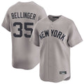 NY.Yankees #35 Cody Bellinger Player Gray Limited Home Fdoa Stitched Jerseys